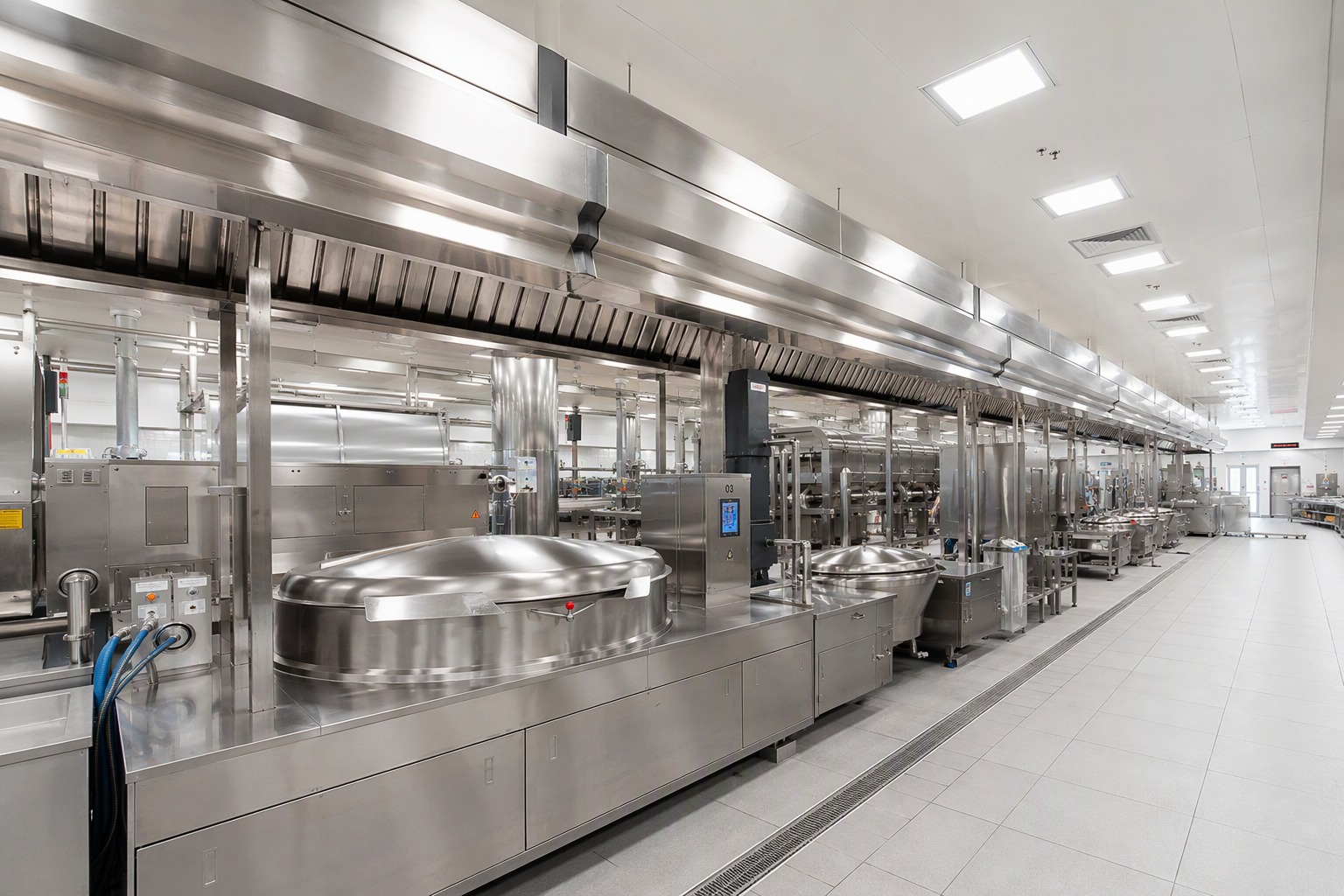 Central Kitchen Food Processing Air Purification